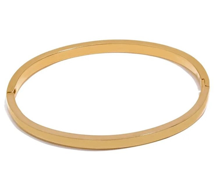 Round Golden brecelet/ Bangle for Men/ Women