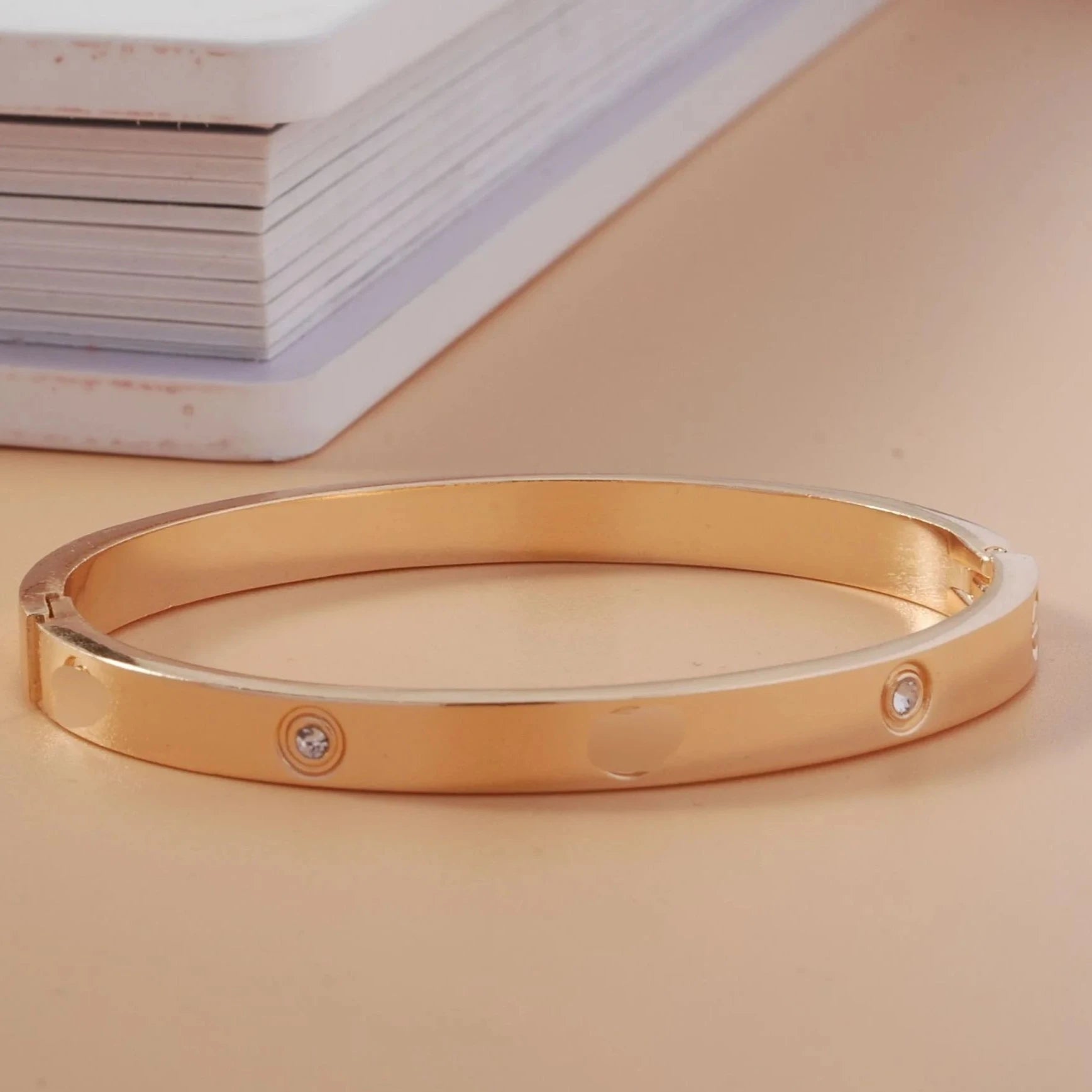 Golden Stone Bangle