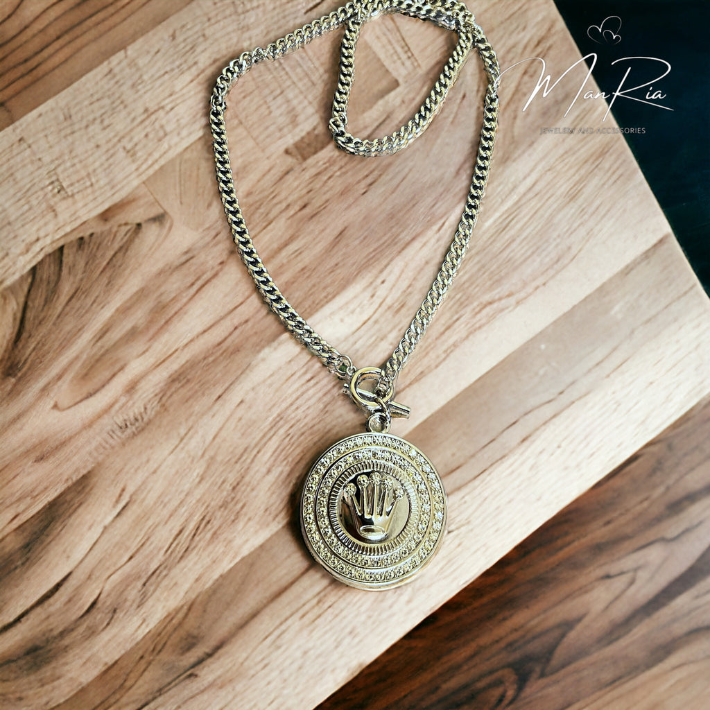 Crown Pendant for Men
