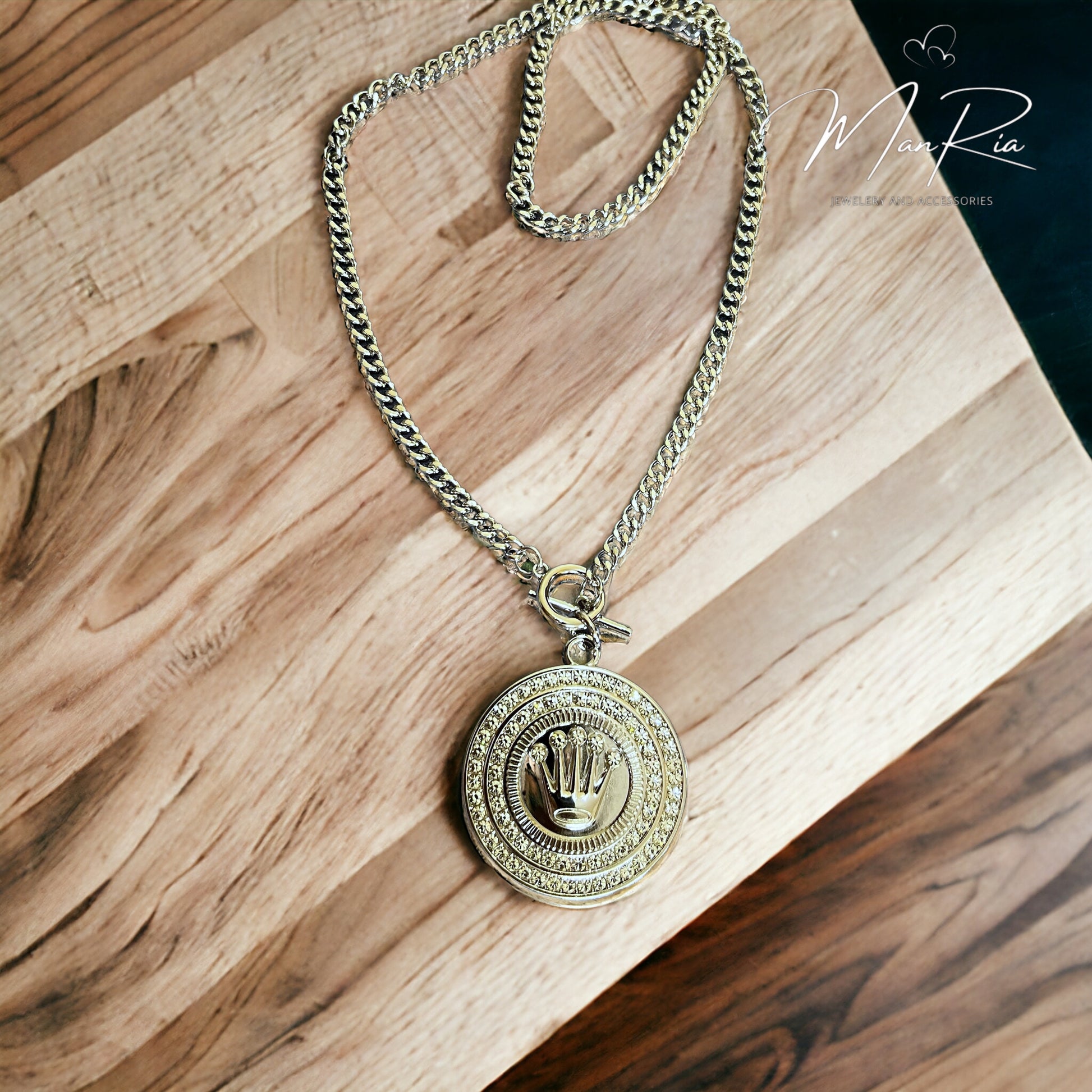 Crown Pendant for Men