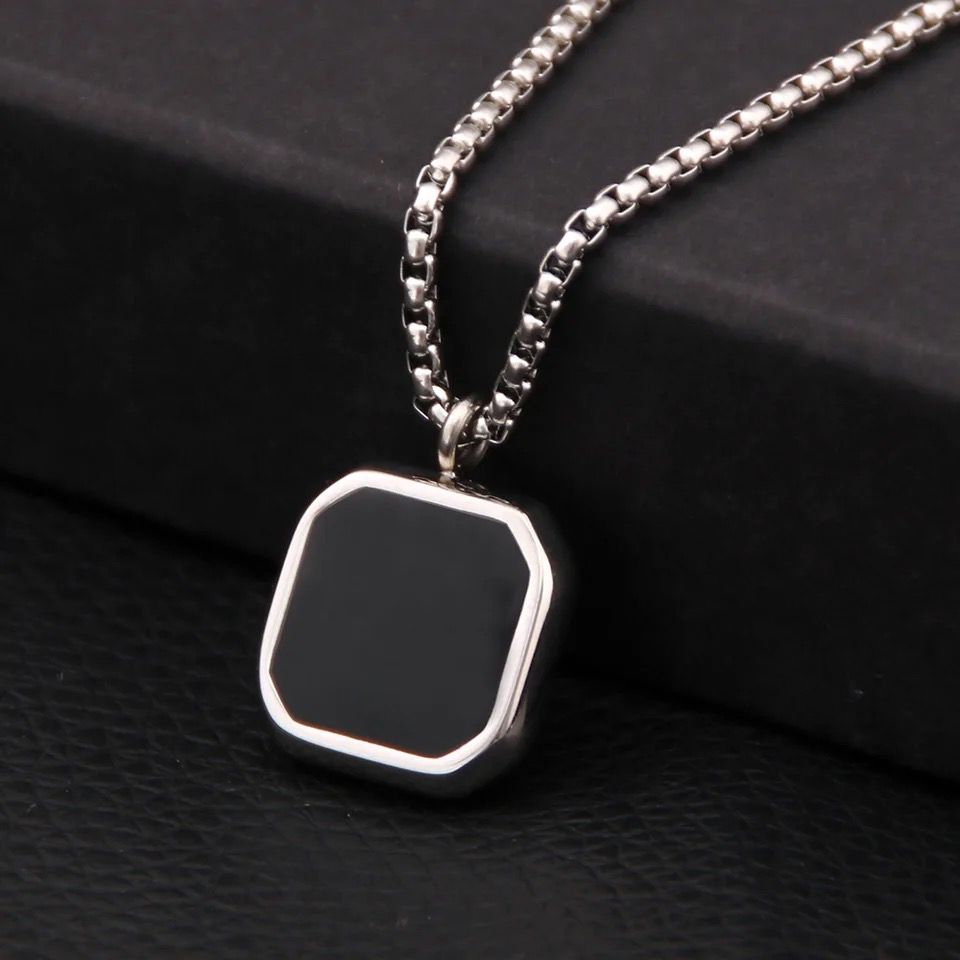 Mini Square pendent for Men Women