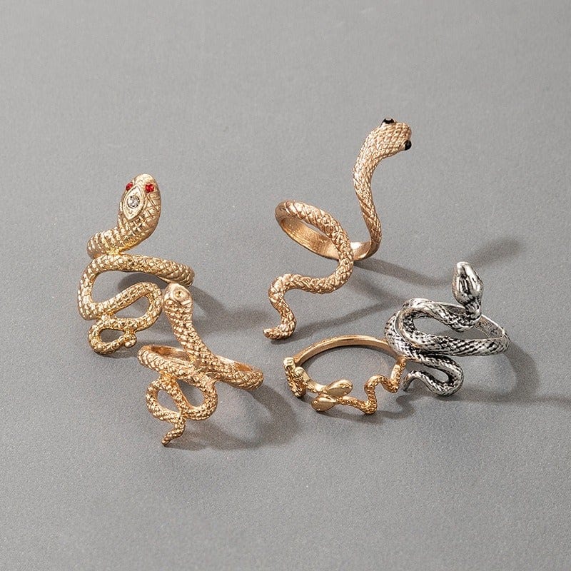 Snake Ring Set
