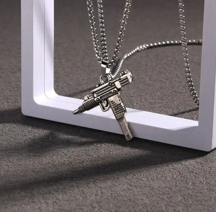 Uzi Assault pendent for Men Women