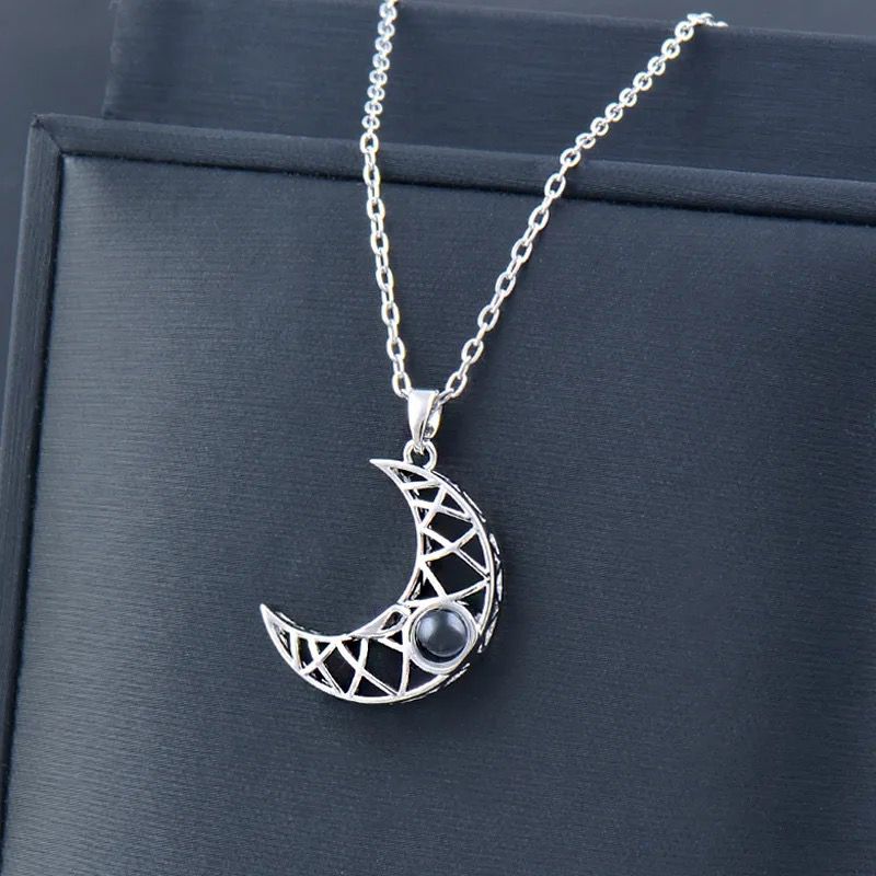 Sun and Moon Couple Necklace/ Pendant for Men Women