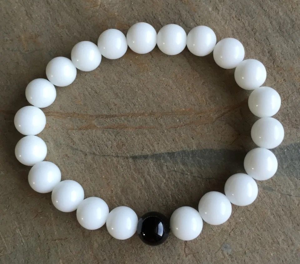 Couple Beads Plain Bracelet