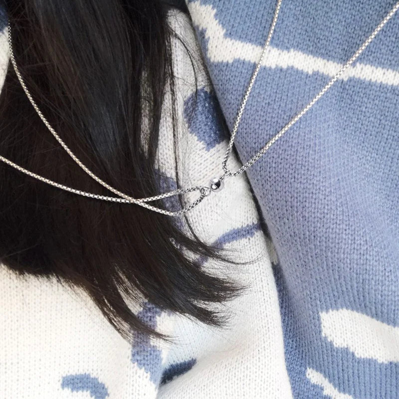 Couple Magnet Ball Locket Pendant