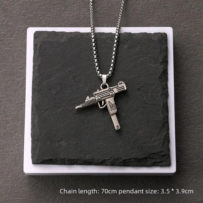 Uzi Assault pendent for Men Women
