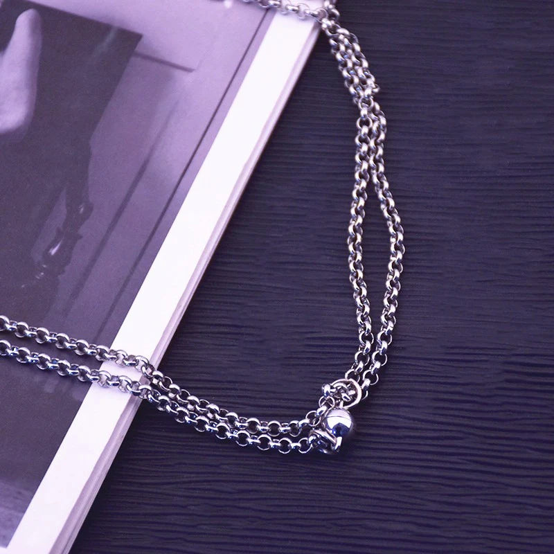 Couple Magnet Ball Locket Pendant