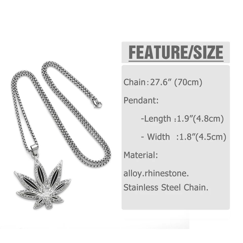 Leaf pendent for Men Women